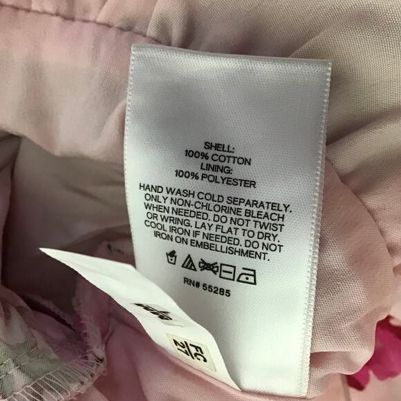 Express Floral Romper Women Sz. XL/16-18 NWT Embellishment sequin Flowers - Picture 12 of 13